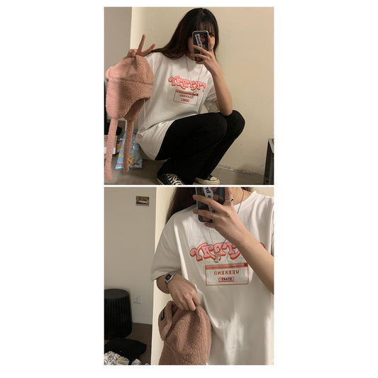 Pekanbaru Kaos Oversize Friday Weekend Start T-shirt Unisex Model Korea Unik Korean Style