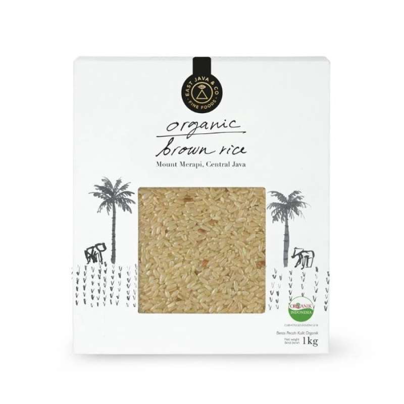 Pekanbaru East Java&Co Organic Brown Rice 1Kg