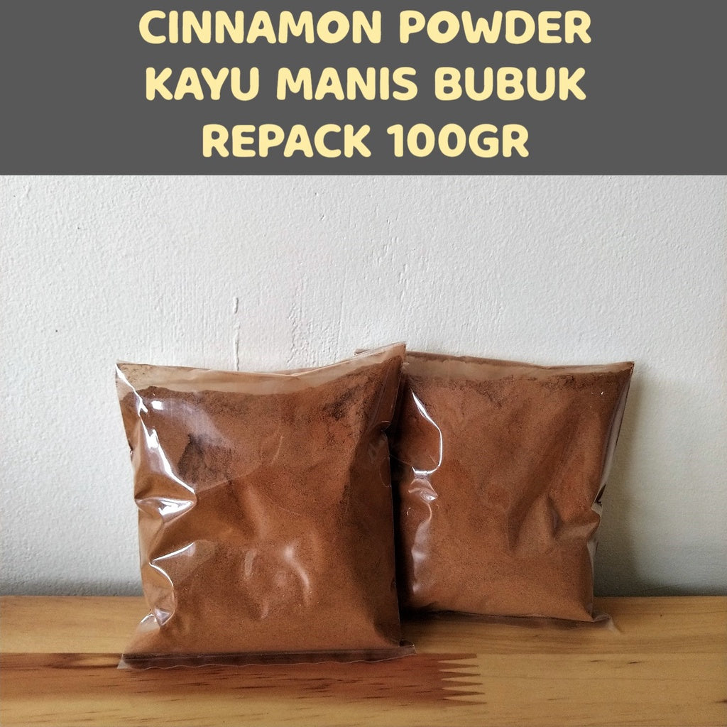 Pekanbaru Cinnamon Powder / Kayu Manis Bubuk Repack 100Gr