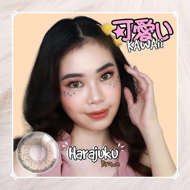 Pekanbaru Soflens Kawaii By X2 Exoticon / Softlens X2 Kawaii Made In Korea Normal/Mines