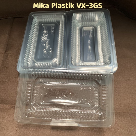 Pekanbaru Box / Kotak Mika Plastik Vip Vx-3Gs Per Pack