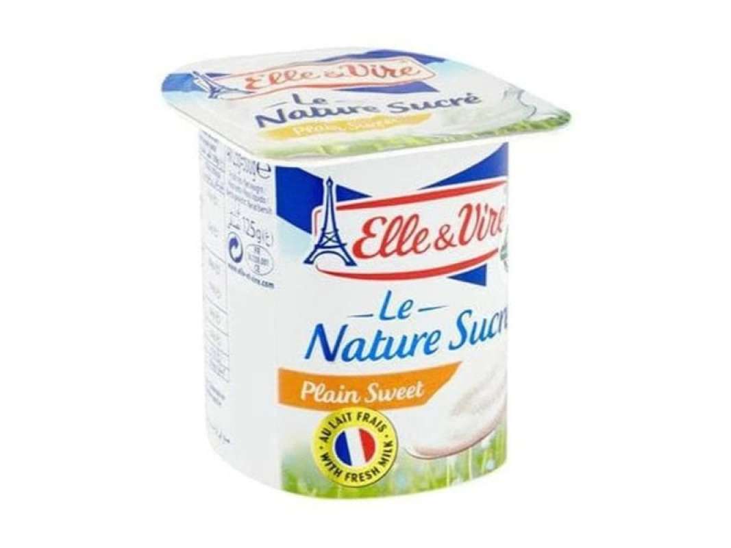 Pekanbaru Elle&Vire D' Lacte Plain Sweet 125Gr Btl