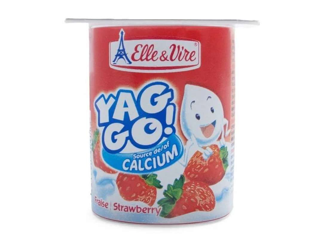Pekanbaru Yaggo D' Lacte Strawberry 125Gr Cup