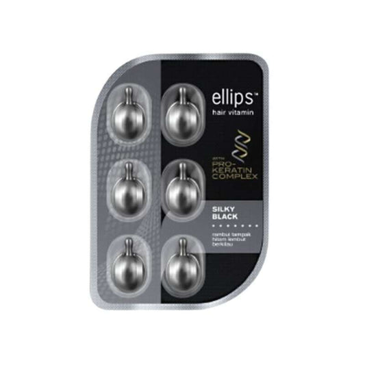 Pekanbaru Ellips Pro-Keratin Silky Black 6'S