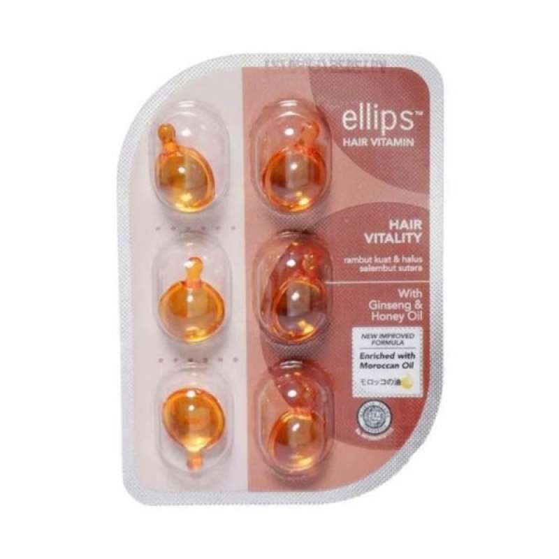 Pekanbaru Ellips Moroccan Hair Vitality 6'S