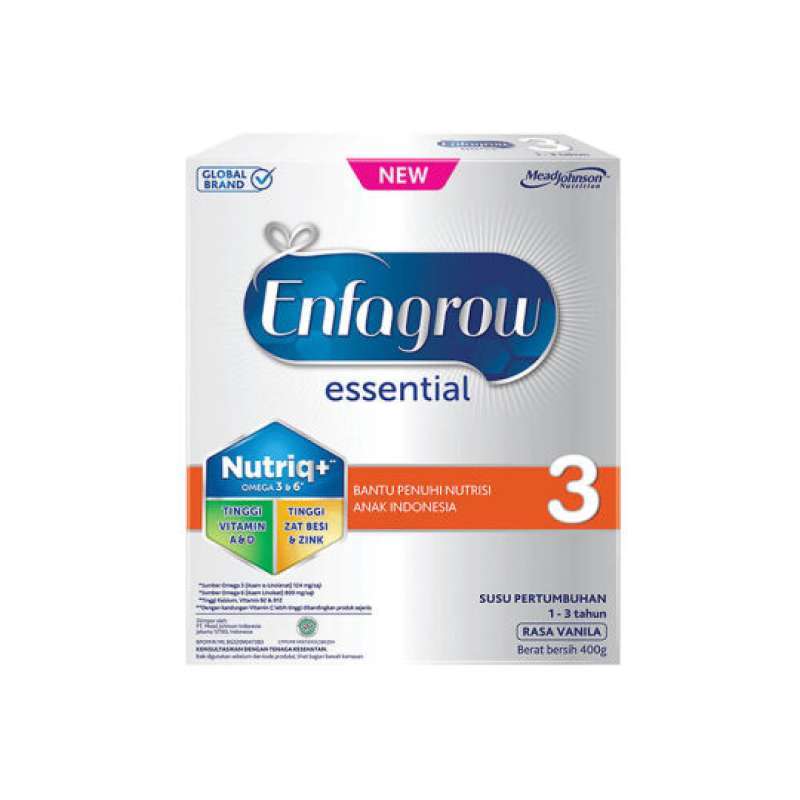 Pekanbaru Enfagrow Essential 3 Vanila 400G