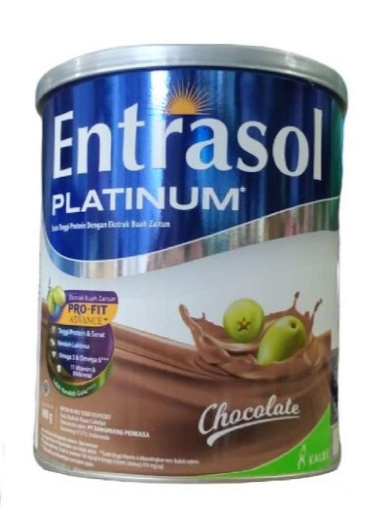 Pekanbaru Entrasol Platinum Chocolate Milk 800G Can
