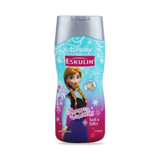 Pekanbaru Eskulin Disney Shampoo & Conditioner Soft&Silky 200Ml