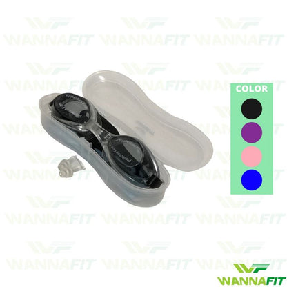Pekanbaru Kacamata Renang Wannafit Anti Fog Uv Free Box Kacamata+Penutup Telinga