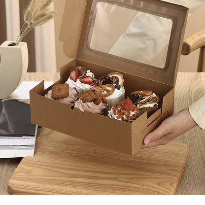 Pekanbaru Box / Kotak Cupcake Muffin Karton Dengan Display