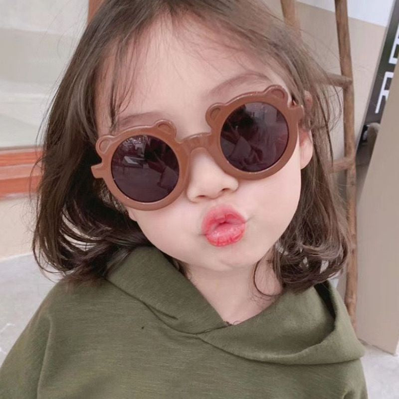 Pekanbaru Kacamata Bulat Kartun Bayi Cocok Untuk Anak Usia 0-8 Tahun