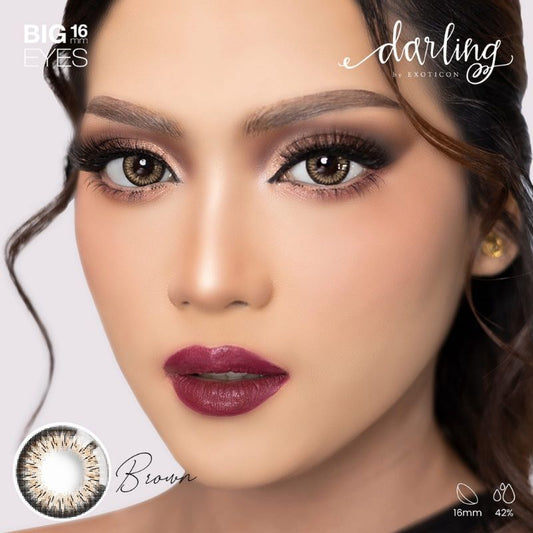 Pekanbaru Softlens Darling By X2 Big Eyes 16Mm Normal /Minus