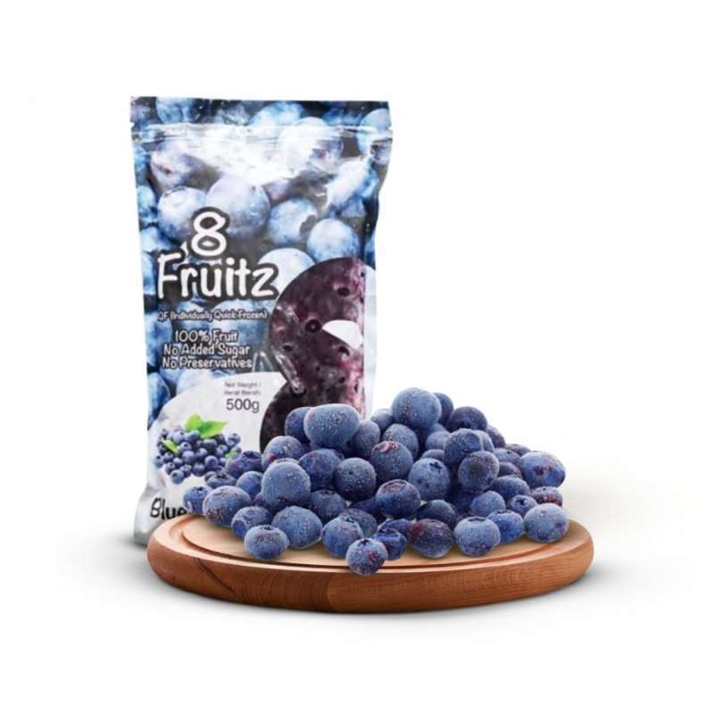 Pekanbaru 8 Fruits Iqf Blueberries 500Gr