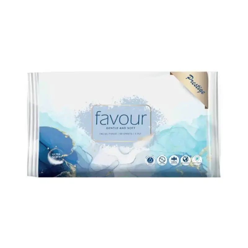 Pekanbaru Favour Gentle&Soft 3 Ply Travel Pack 50S