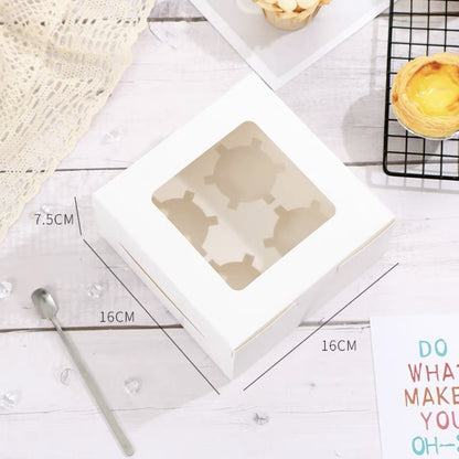 Pekanbaru Box / Kotak Cupcake Muffin Karton Dengan Display