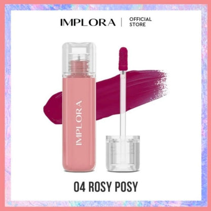 Pekanbaru Implora Jelly Tint Implora Jelly Tint 3X Bibir Halus, Glossy, Dan Bervolume