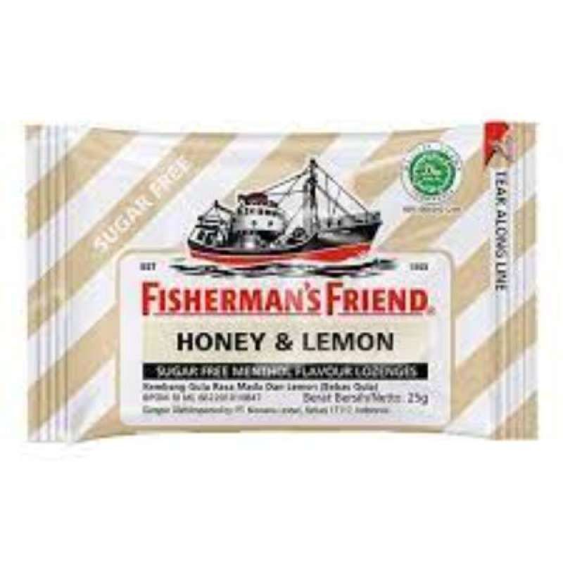 Pekanbaru Fisherman Friend Sf Honey Lemon 25Gr