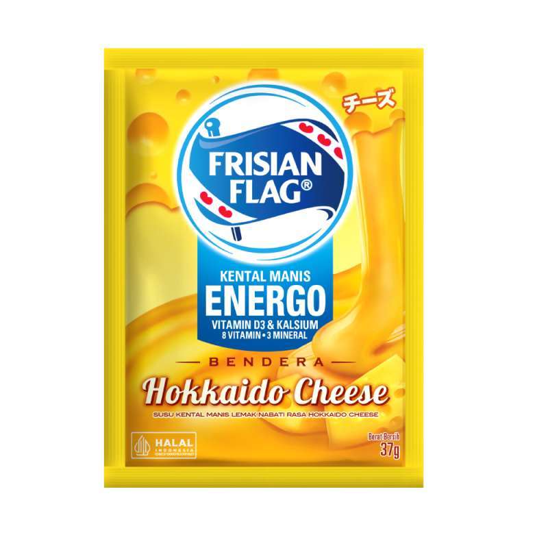 Pekanbaru Frisian Flag Skm Hokkaido Cheese 6X37G