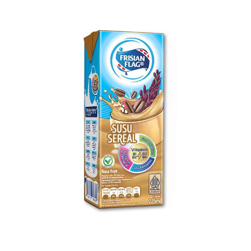 Pekanbaru Frisian Flag Uht Milk Cereal Coffee 225M