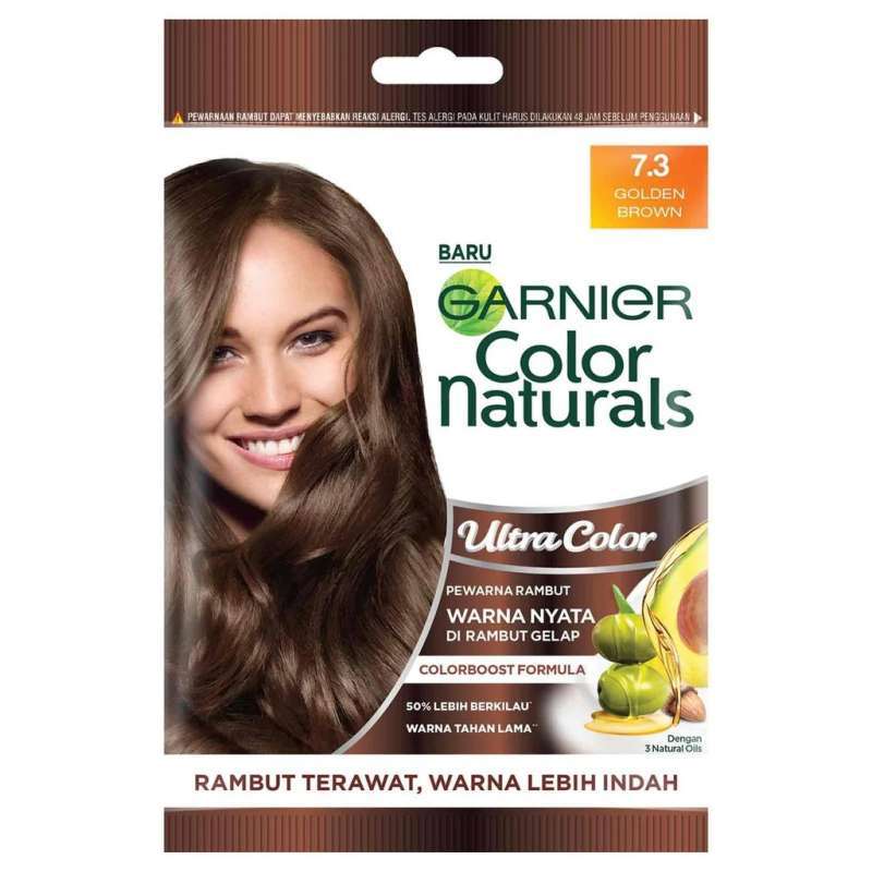 Pekanbaru Garnier Hair Color Golden Brown 7.3 Sch