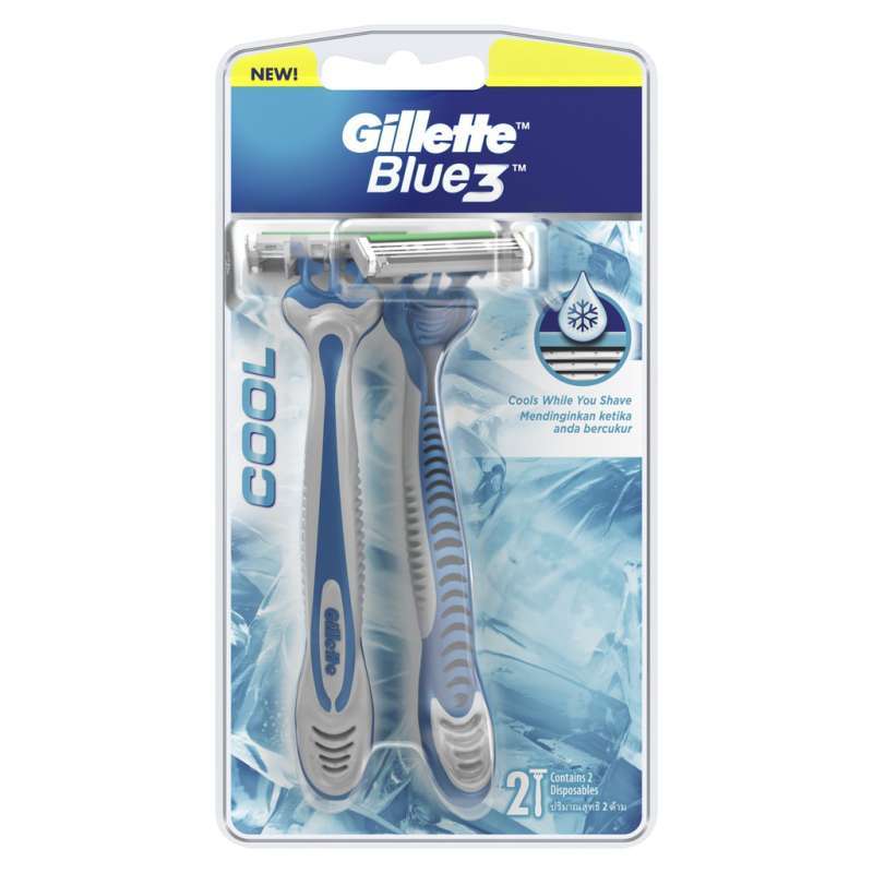 Pekanbaru Gillette Blue 3 Razor Ice [2 Pcs]