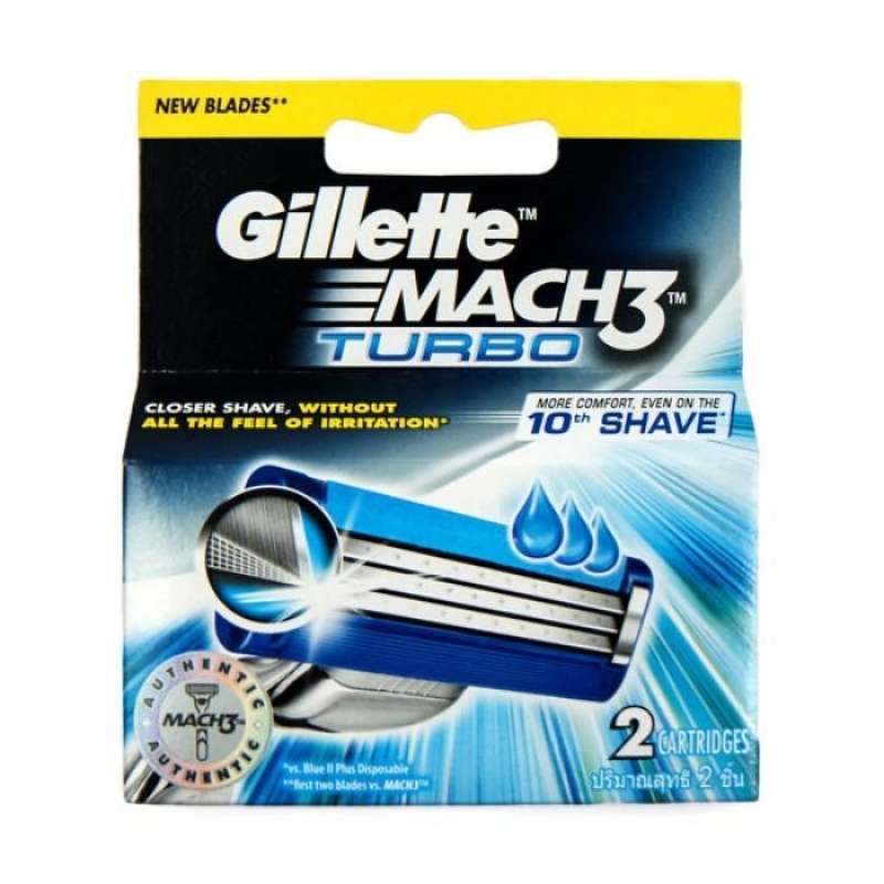 Pekanbaru Gillette Mach3Turbo Cartridge 2'S