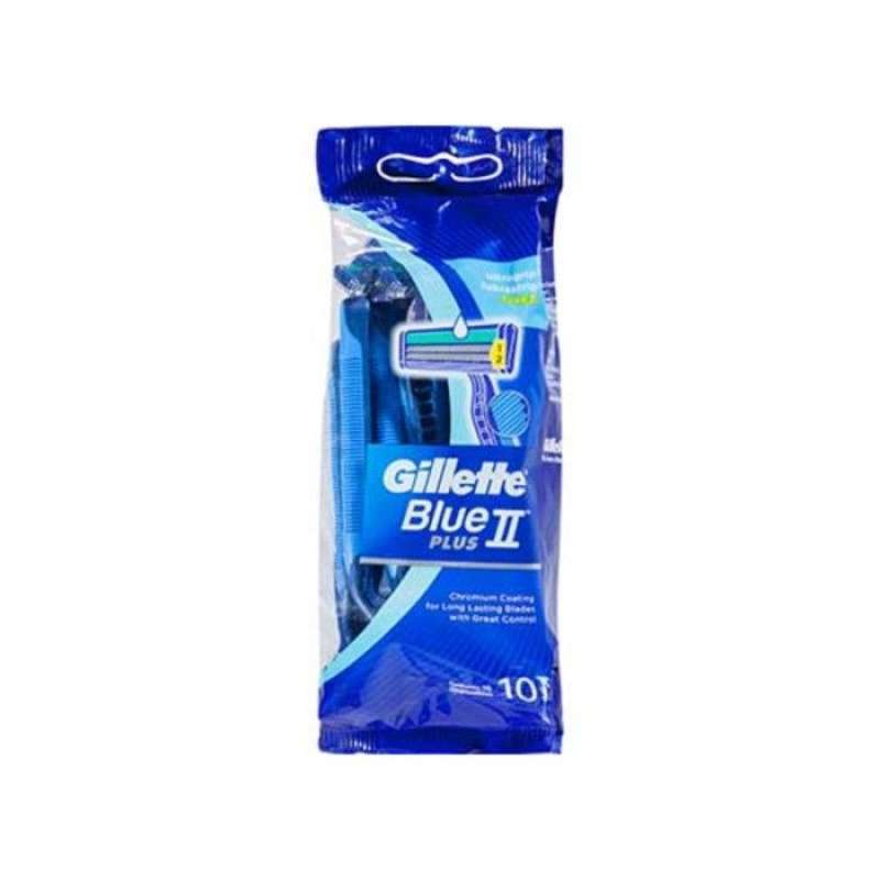 Pekanbaru Gillette Blue Ii Plus Razor 7+3'S