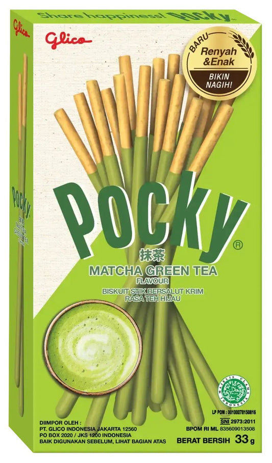 Pekanbaru Glico Pocky Matcha Green Tea 33Gr