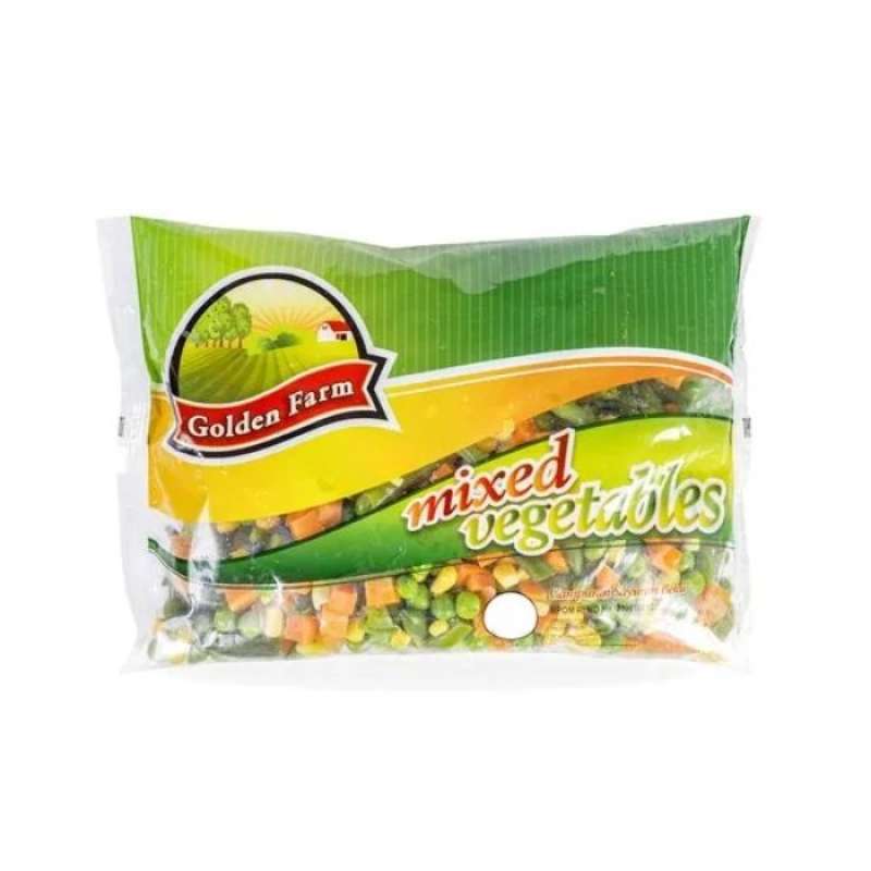 Pekanbaru Golden Farm Mix Vegetables Pac 500Gr Pak