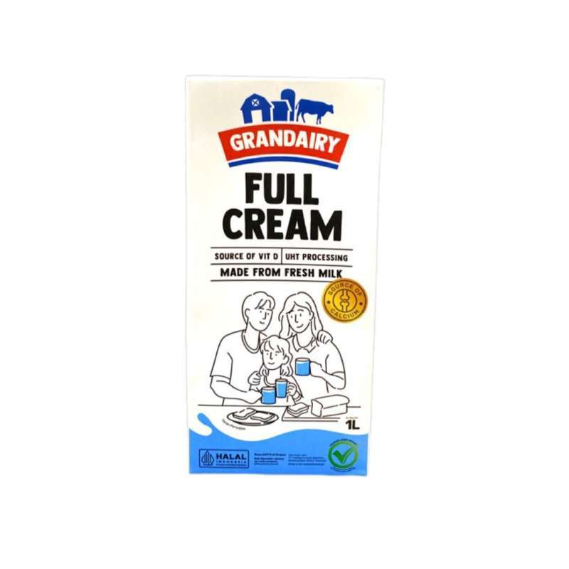 Pekanbaru Grandairy Full Cream Milk 1Lt