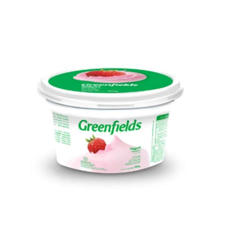 Pekanbaru Greenfields Ygrt Strawberry 500Gr