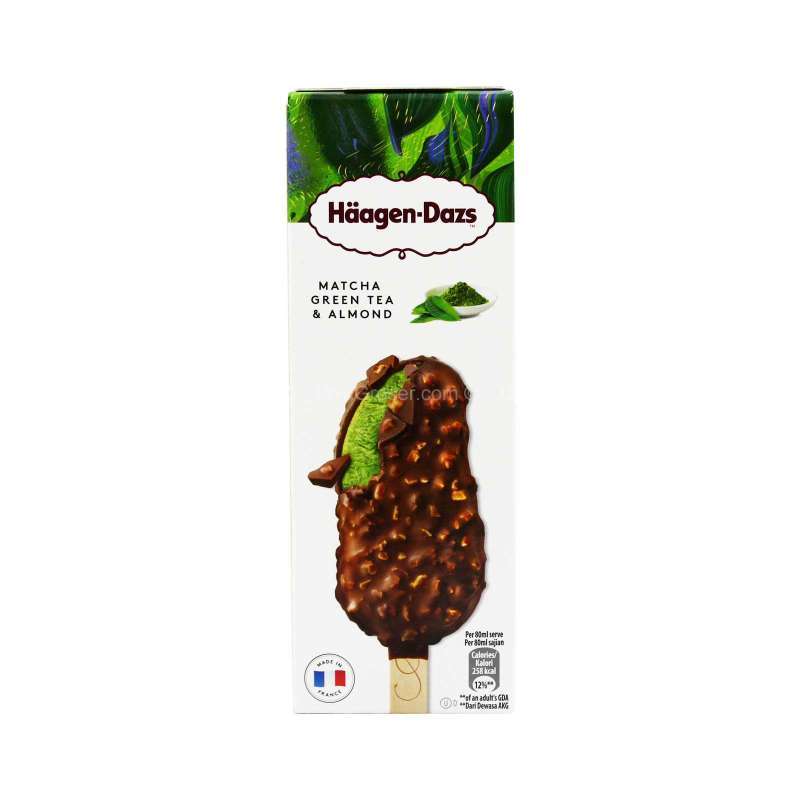 Pekanbaru Haagen Dazs Matcha Green Tea & Almond 80Ml