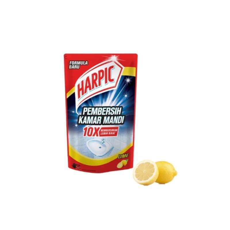 Pekanbaru HARPIC PEMBERSIH KAMAR MANDI LIME [1 POUCH x 400 ML]