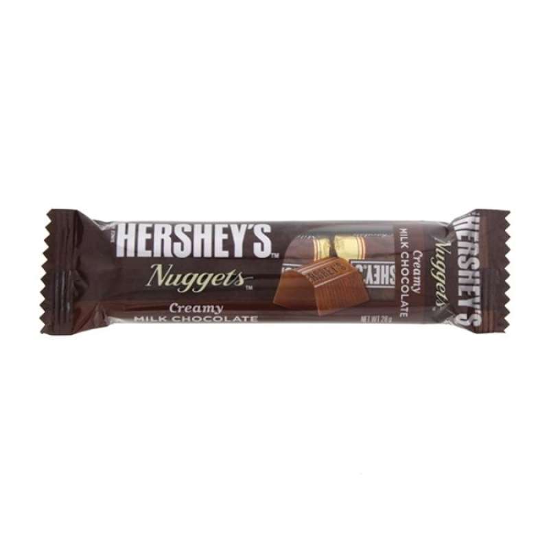 Pekanbaru Hersheys Nugget Crm Milk Choc 28Gr