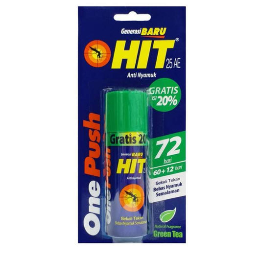 Pekanbaru Hit one push 60 hari green tea 16ml