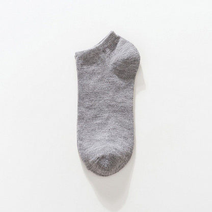 Pekanbaru Kaos Kaki Pendek Polos Ankle Socks Spandex Kaos Kaki Cewek Cowok Kaos Kaki