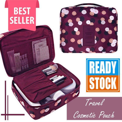 Pekanbaru Tas Kosmetik Travel Berkapasitas Besar Versi Korea Toilet Tas Traveling Kosmetik