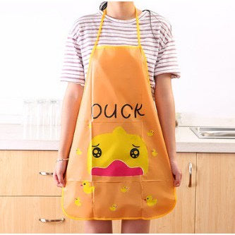 Pekanbaru HR-Celemek Apron Masak Dapur Anti Tahan Air Waterproof Jumbo Transparan Import