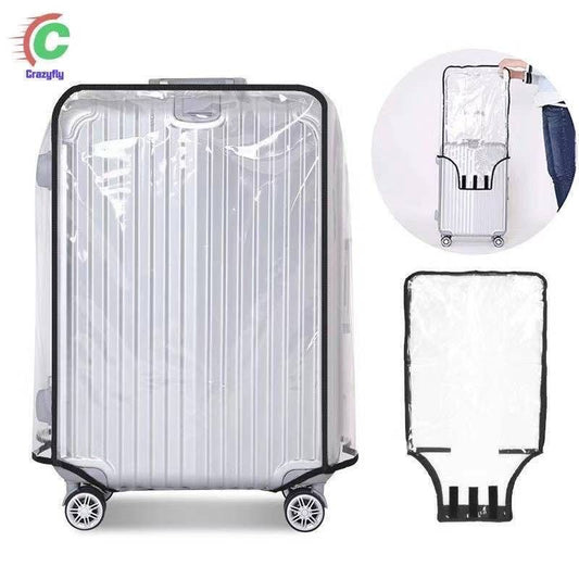 Pekanbaru Pelindung Koper Anti Gores /Grosiran Luggage Cover Transparant Cover Pelindung Koper Transparan Ukuran