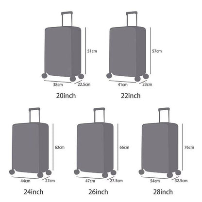 Pekanbaru Pelindung Koper Anti Gores /Grosiran Luggage Cover Transparant Cover Pelindung Koper Transparan Ukuran