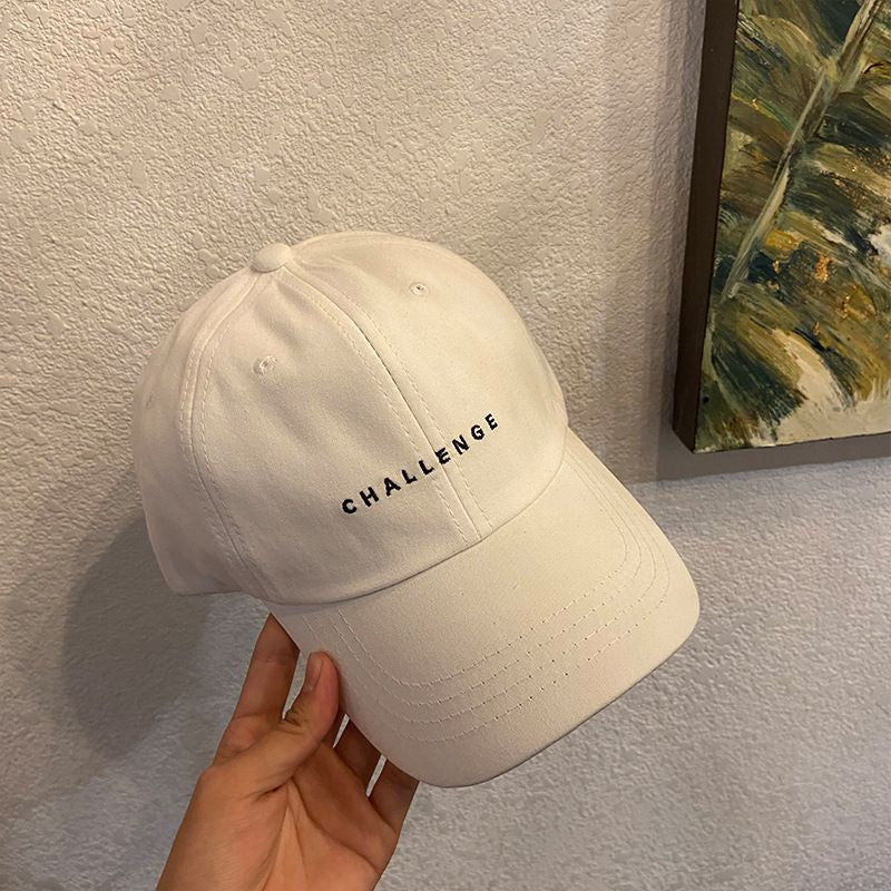 Pekanbaru Topi Baseball Cap Bordir Challenge Simple Aesthetic High Quality Polos Solid Color Fashion Topi Bisbol Korean Style