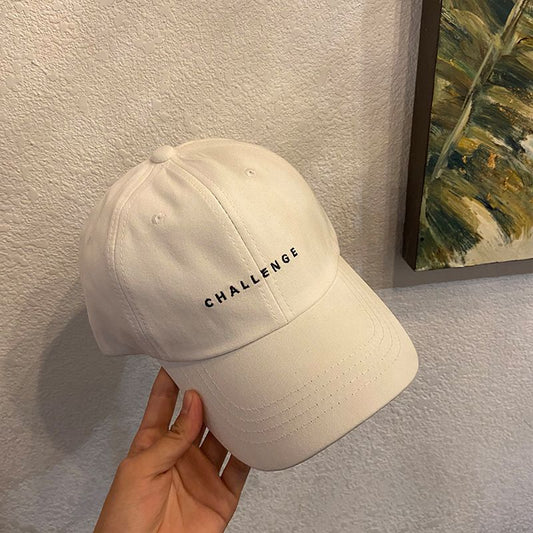 Pekanbaru Topi Baseball Cap Bordir Challenge Simple Aesthetic High Quality Polos Solid Color Fashion Topi Bisbol Korean Style