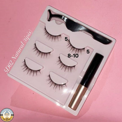Pekanbaru Eyelash Magnetic 1 Set Lengkap Bulu Mata Magnet 3 Psg