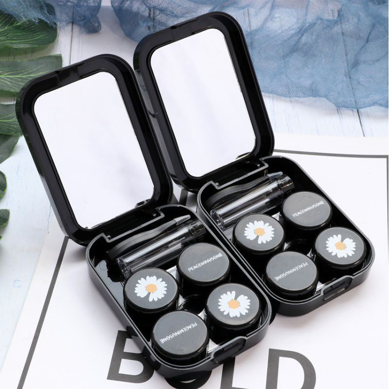 Pekanbaru Tempat Softlens 2In1 Model Bunga Daisy Deasi Desi Travelkit