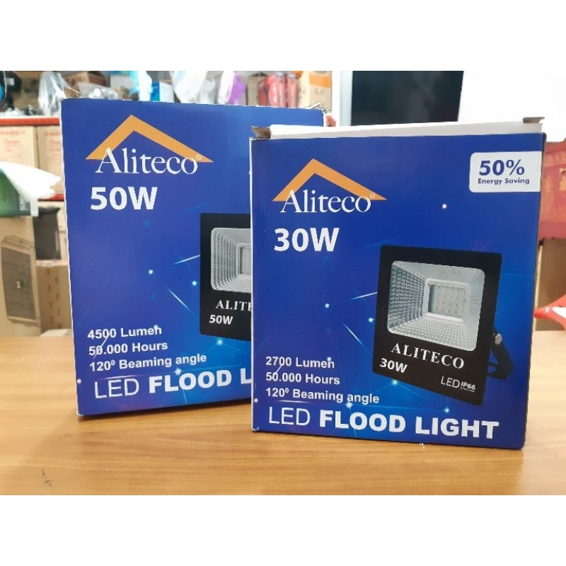 Pekanbaru Lampu Sorot Led 30W 50W Outdoor Flood Light Led Aliteco