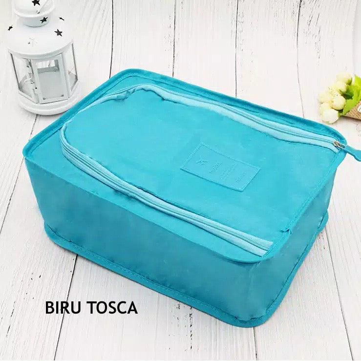 Pekanbaru HR- KOREA SHOES POUCH / TAS SENDAL SEPATU / SHOES BAG ORGANIZER