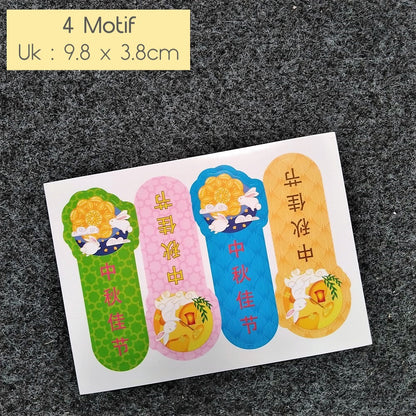 Pekanbaru Sticker Mooncake / Kue Bulan Per Lembar