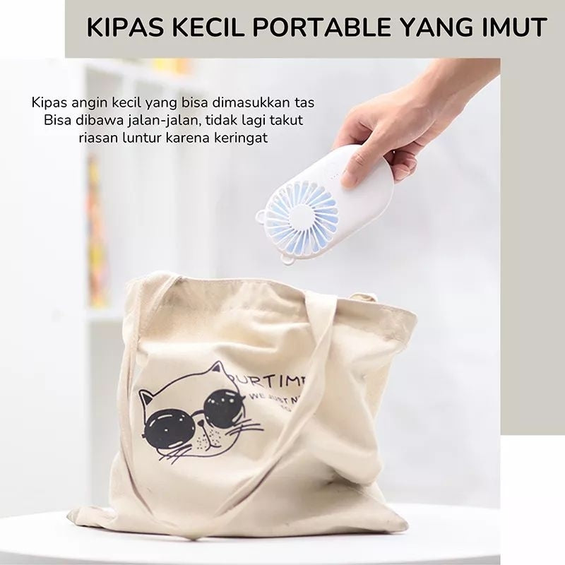 Pekanbaru Kipas Angin Tangan  Elektrik Mini Handy