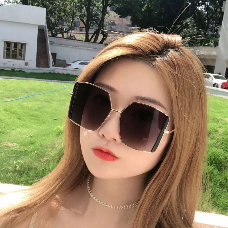 Pekanbaru Kacamata Anti Radiasi Korea Fashion Sunglasses Wanita & Pria Unisex