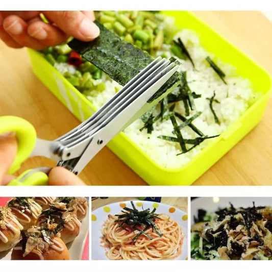Pekanbaru Gunting Sayur 5 Lapis | Gunting Serbaguna | Gunting Dapur Multifungsi